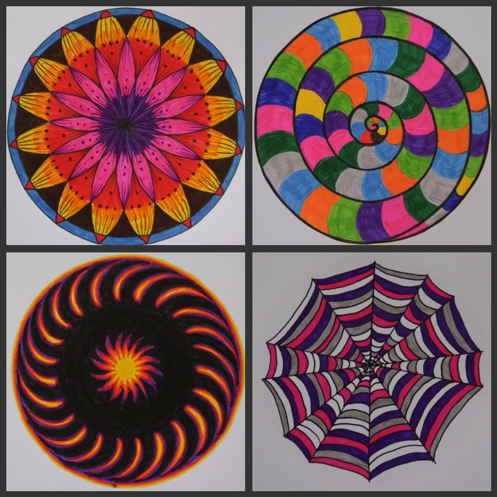 Mandala collage - Heather Plett